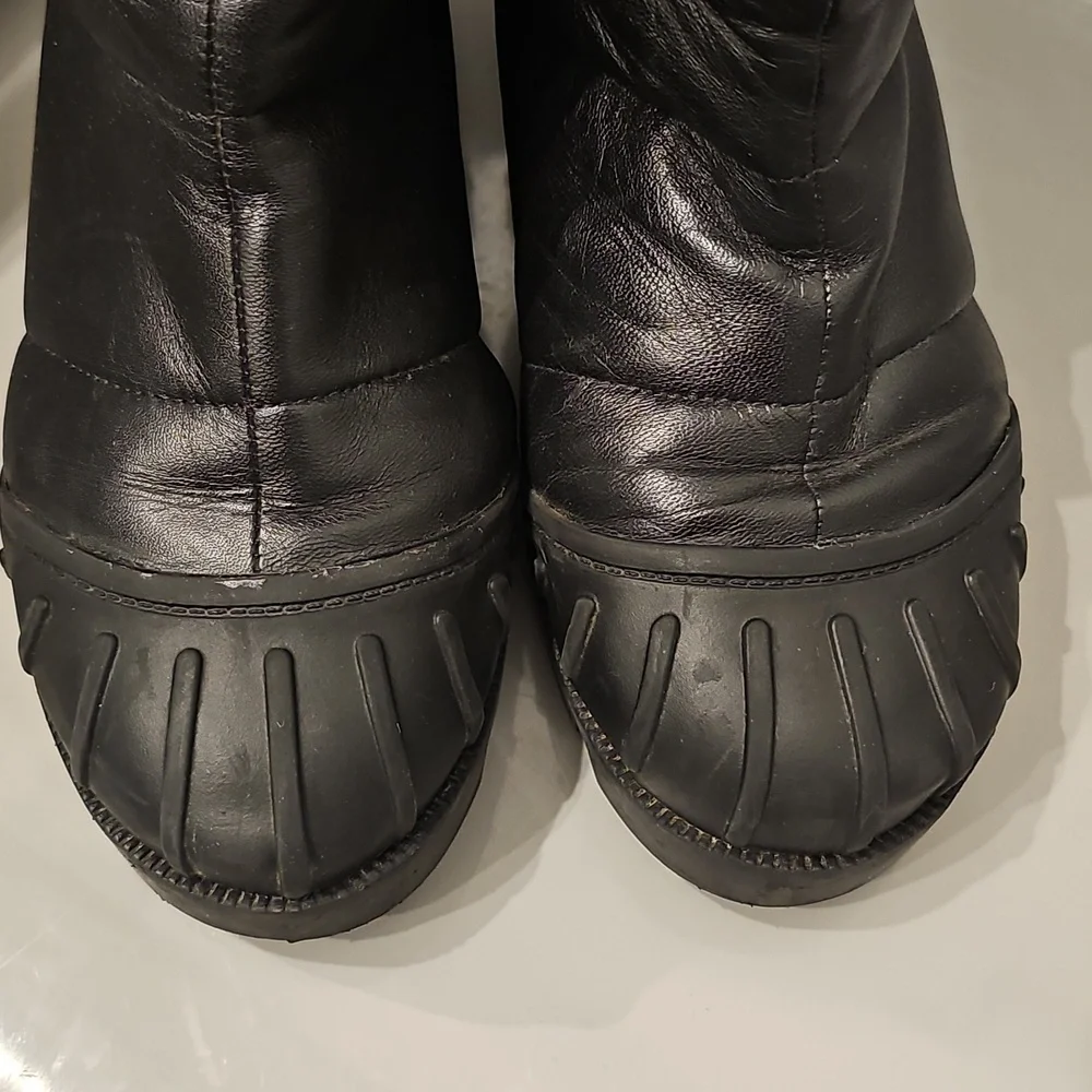 SCHUTZ Black Winter Boots